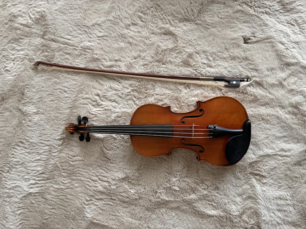 Geige neu überholt durch la musica 
