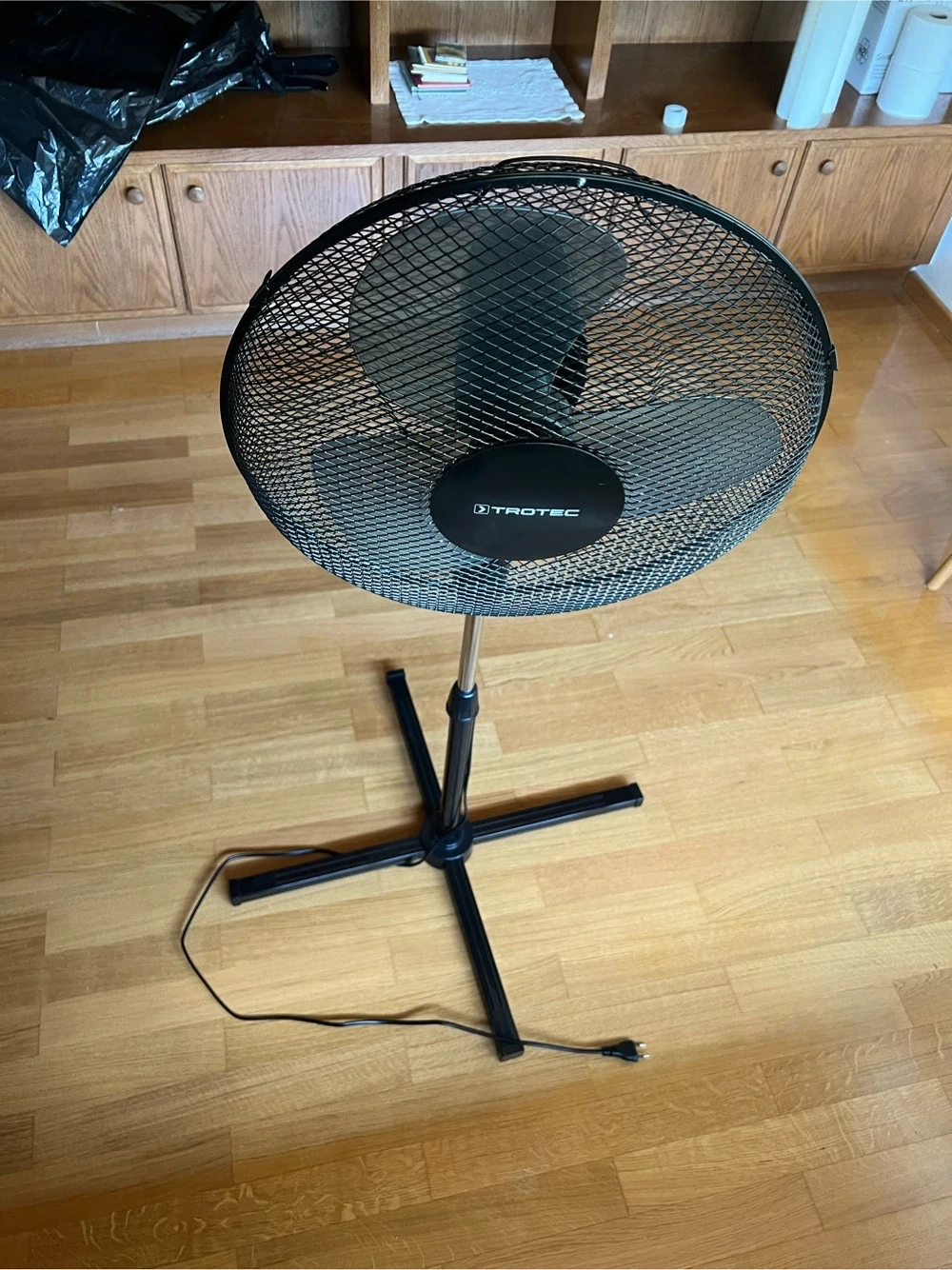 Ventilator schwarz