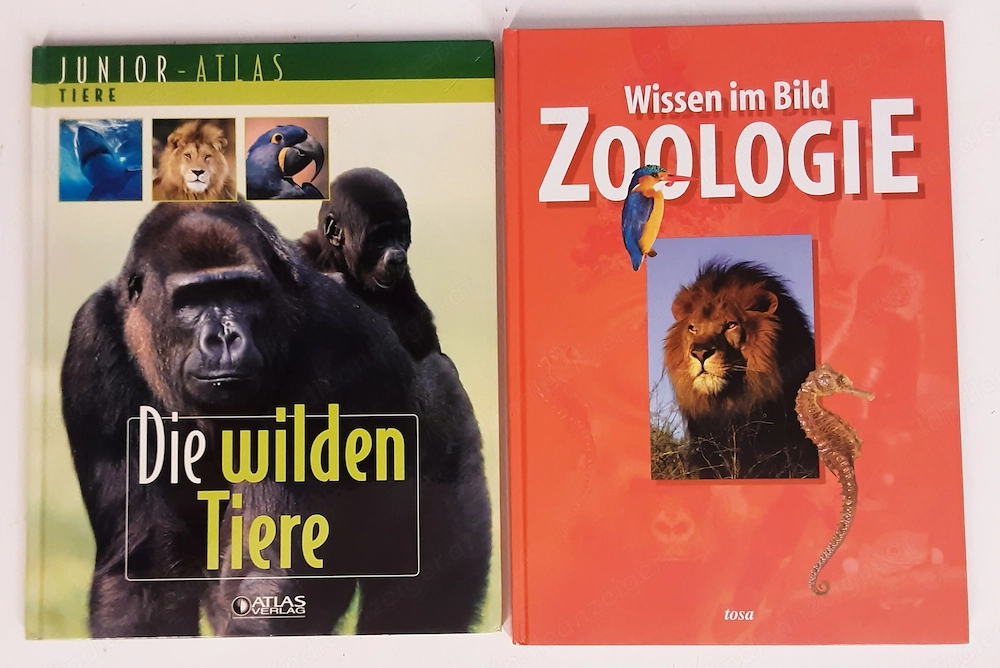 Junior Atlas, Zoologie Bücher