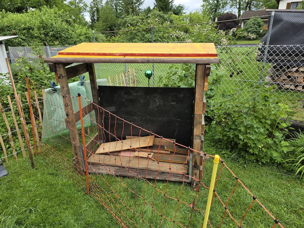 Eigenbau Holzverschlag
