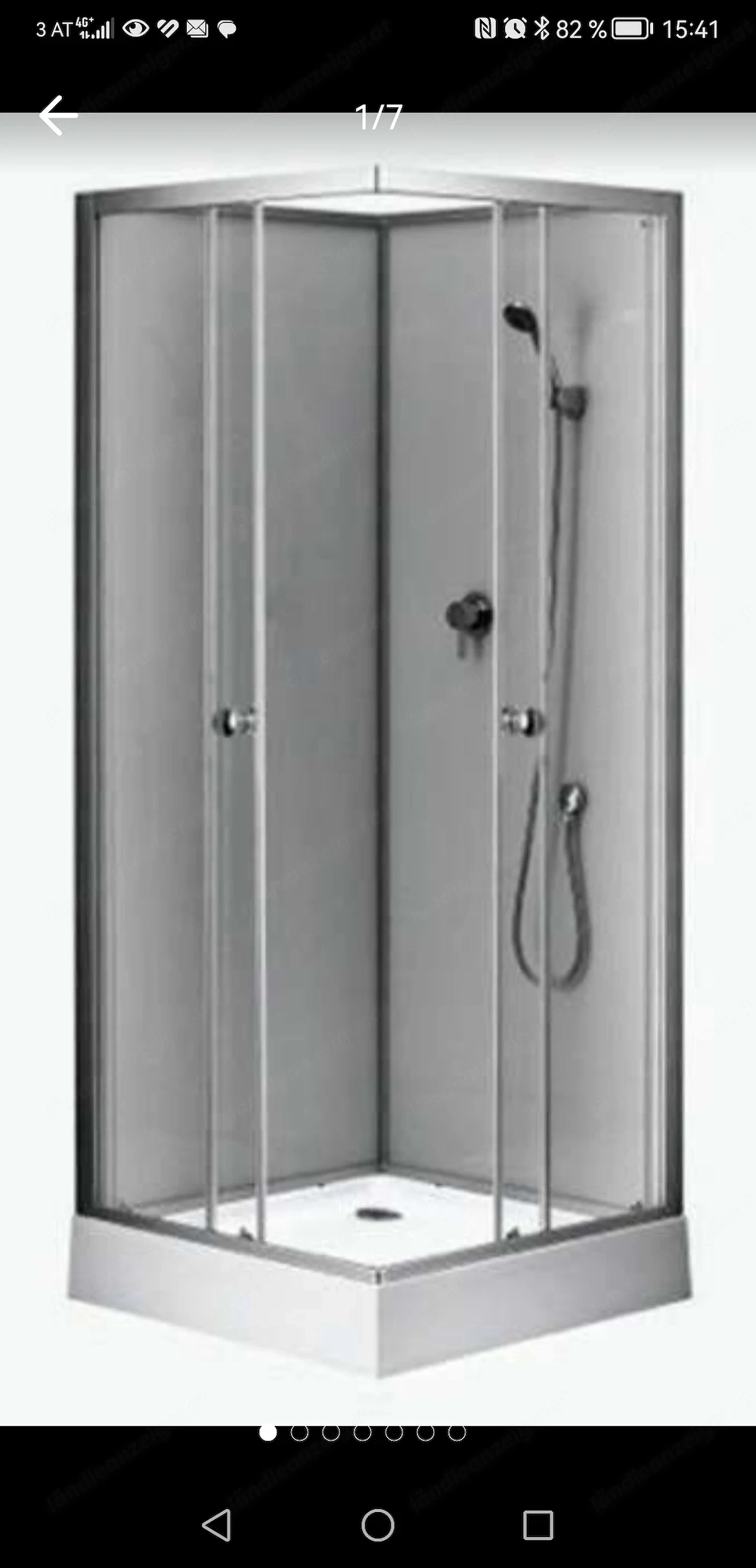 Dusche zu verkaufen