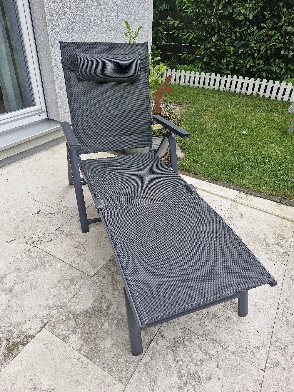 1x Gartenliege
