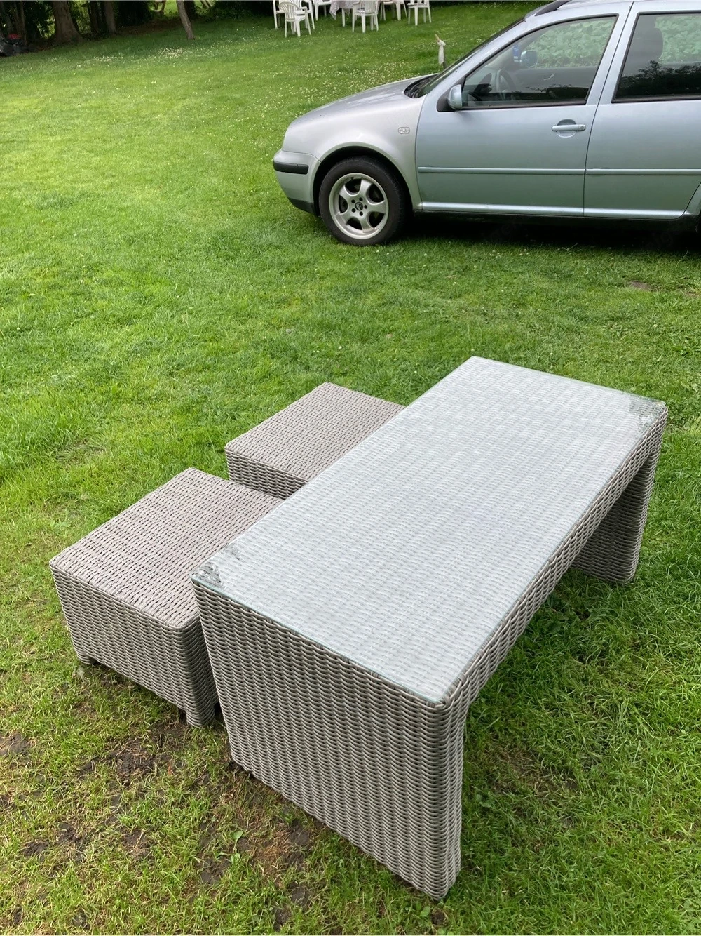 garten tisch mit stühle