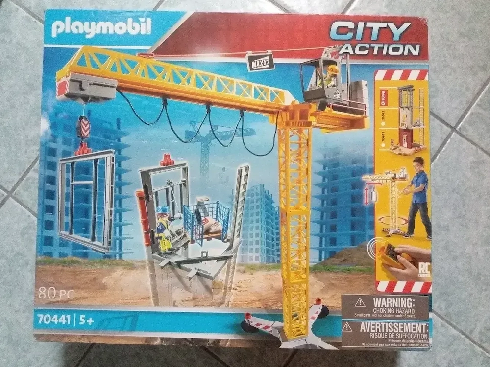 Playmobil Kran 70441