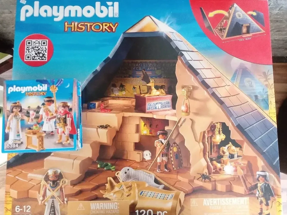 Playmobil Pyramide und Kleopatra mit Cäsar 