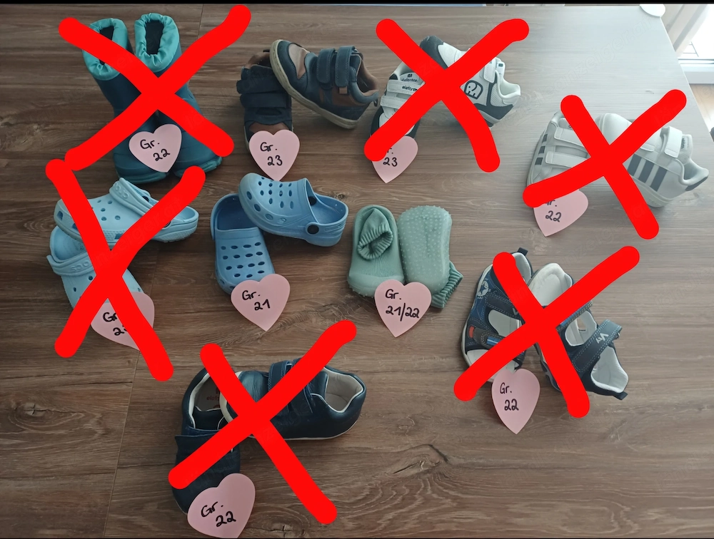 Kinder Schuhe zu verkaufen