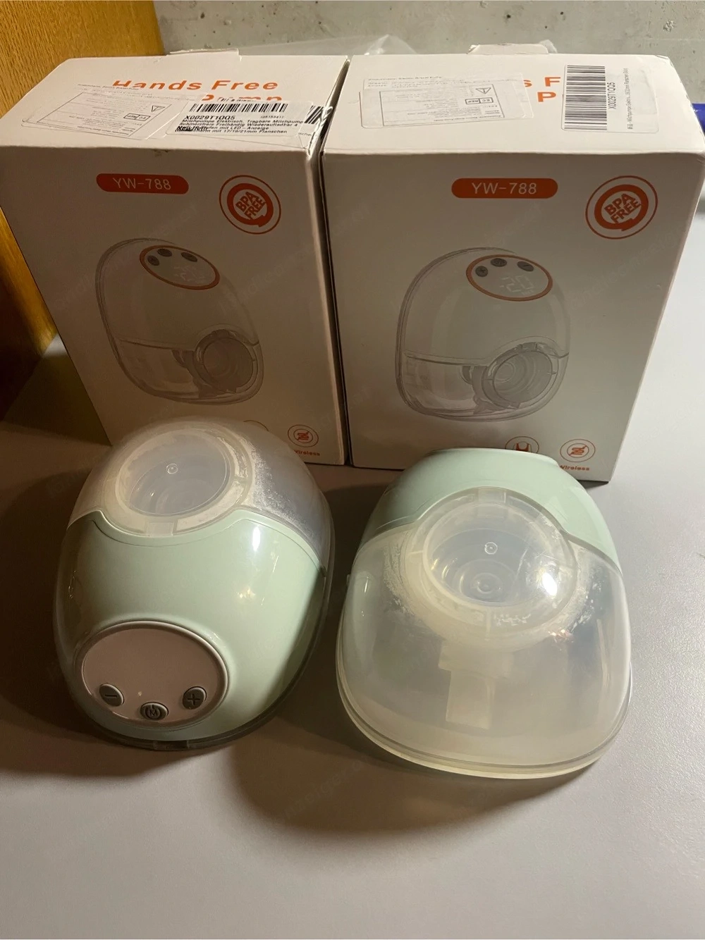 2x elektrische Milchpumpe