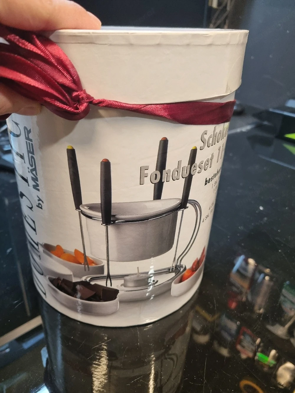 Schokoladenfondue-Set 