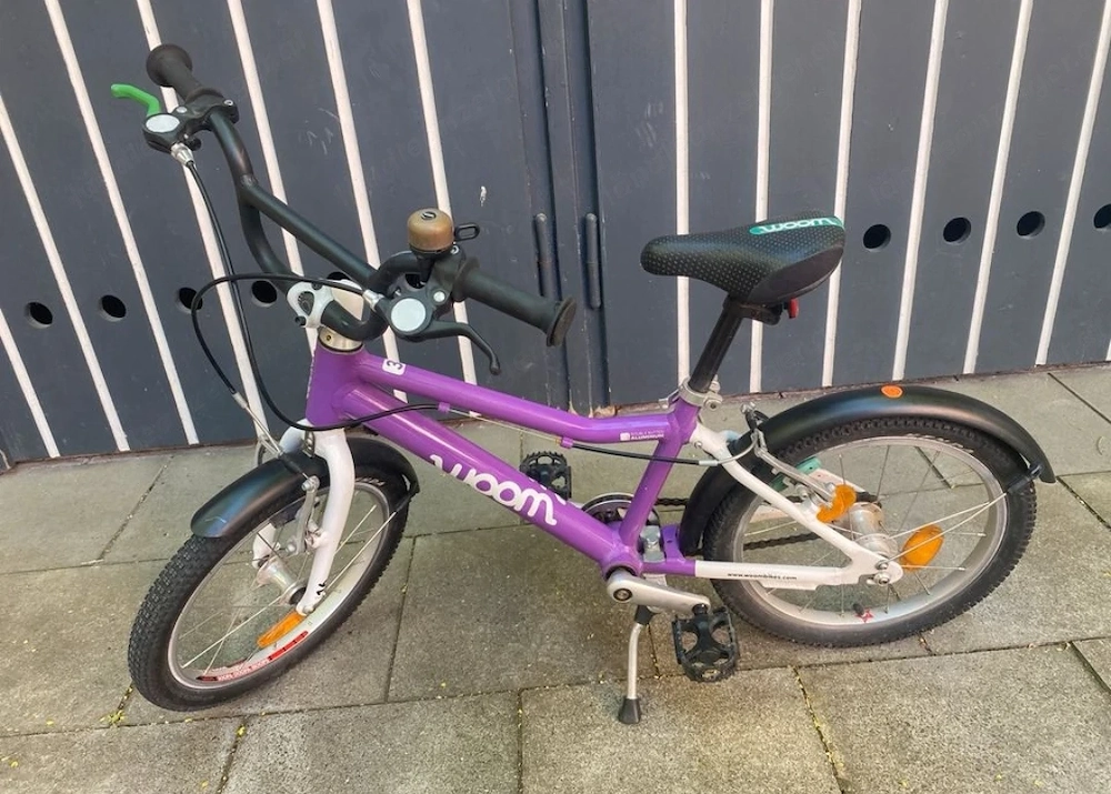  Woom 3 Lila Kinderfahrrad Fahrrad 