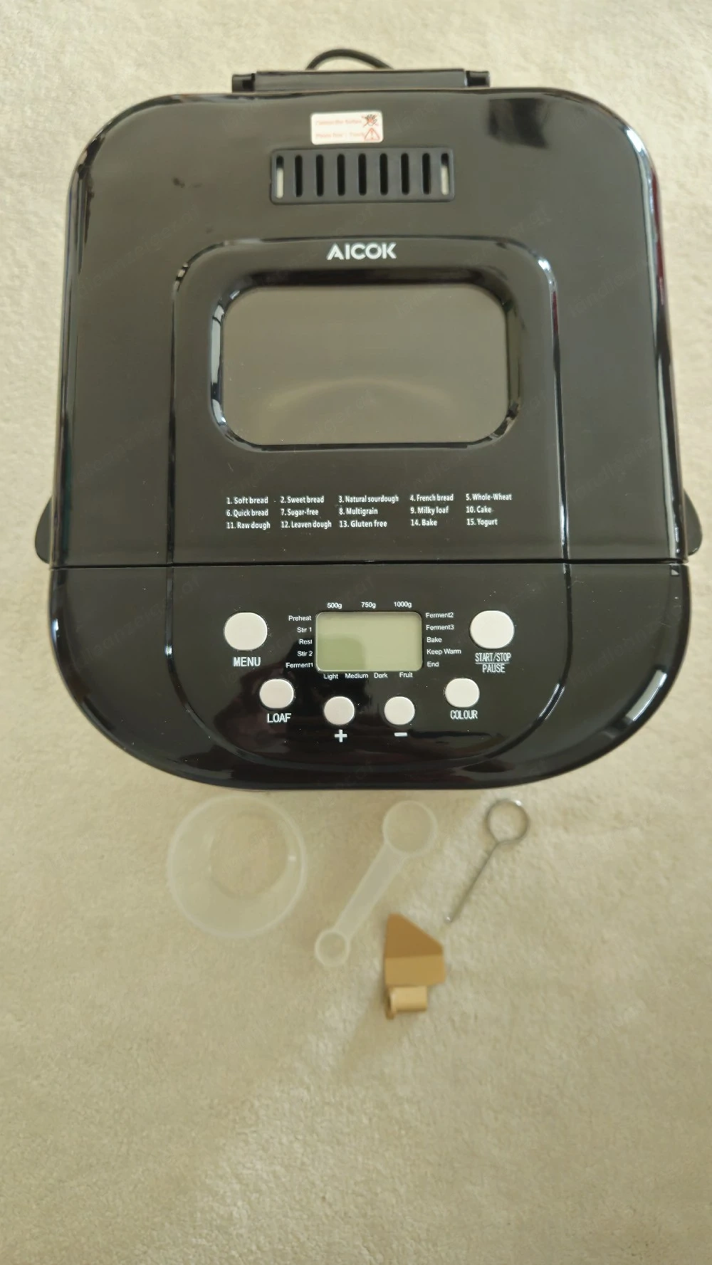 Brotbackmaschine AICOK