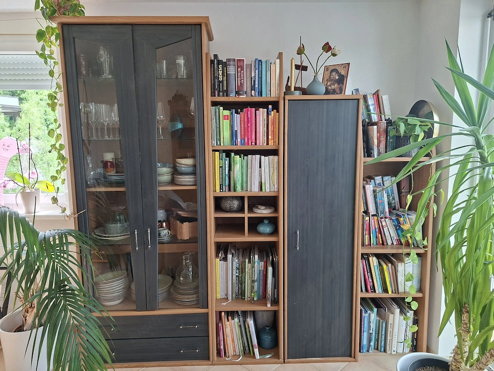 Wohnzimmerschrank mit Innenbeleuchtung zu verkaufen