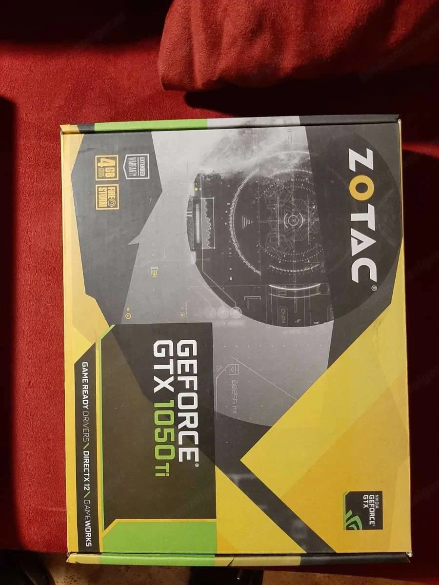 Neue, unbenutzte Grafikkarte Geforce GTX 1050Ti