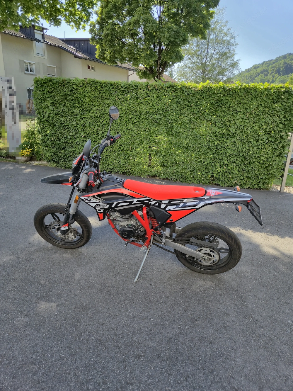 Beta RR 4T 125 LC 2021 Black Supermoto