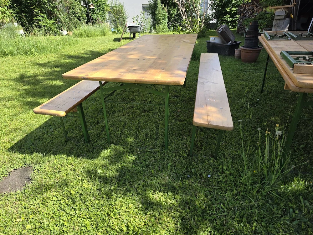 Biergarnitur 220x80cm