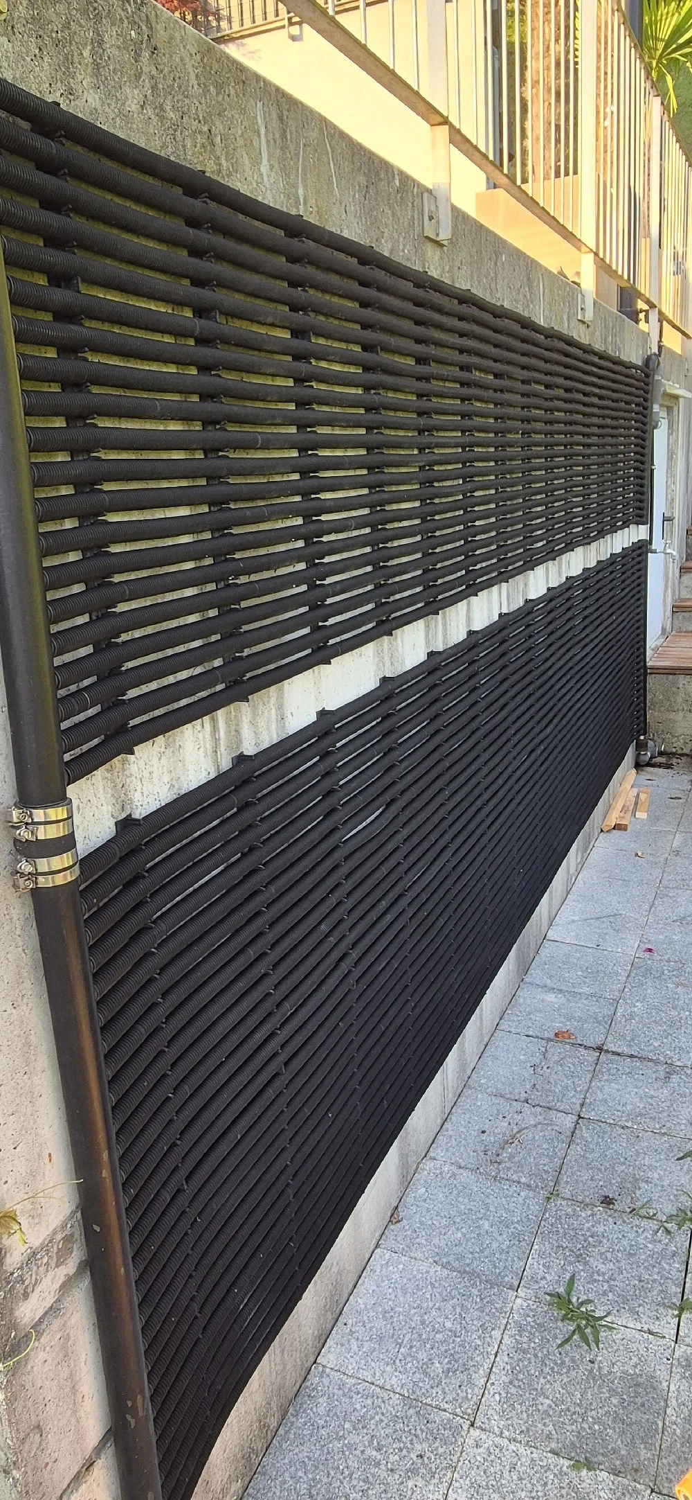 Solarripp Solarkollektor Solarpanel Poolheizung  durch Sonnenkraft 
