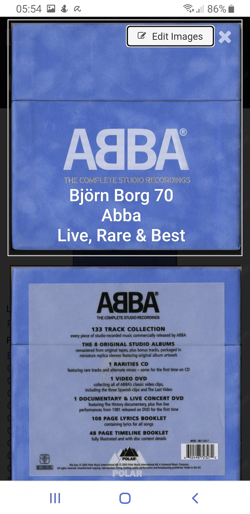 BjörnBorg70AbbaAZ AbbaZappa AmbrosZander 