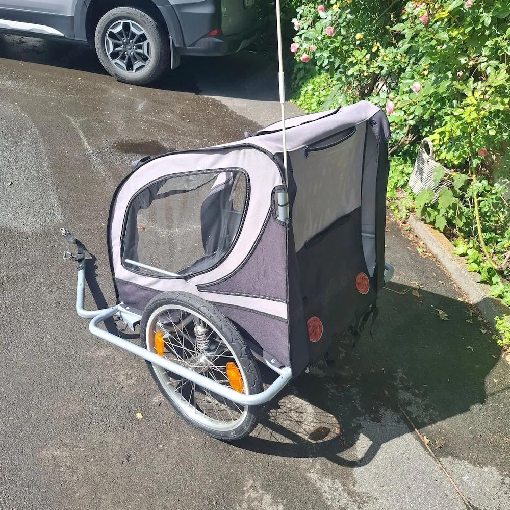 Fahrradanhänger für Hunde