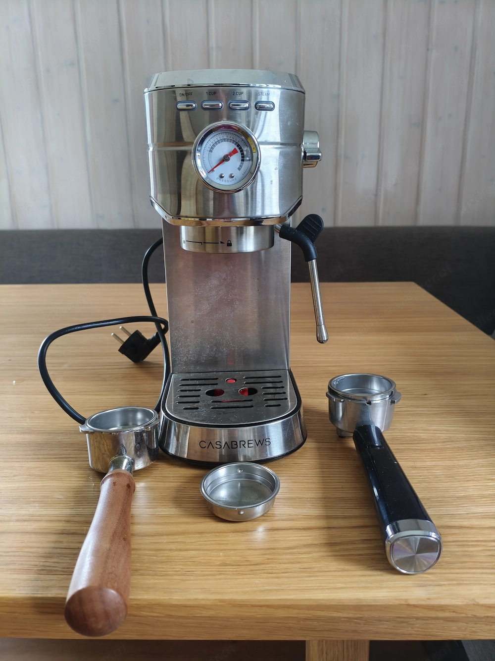 CASABREWS Espresso Siebträgermaschine 20 Bar