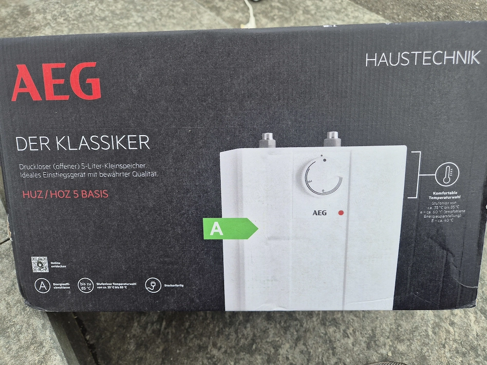  AEG Warmwasserspeicher HUZ HOZ 5 BASIS 