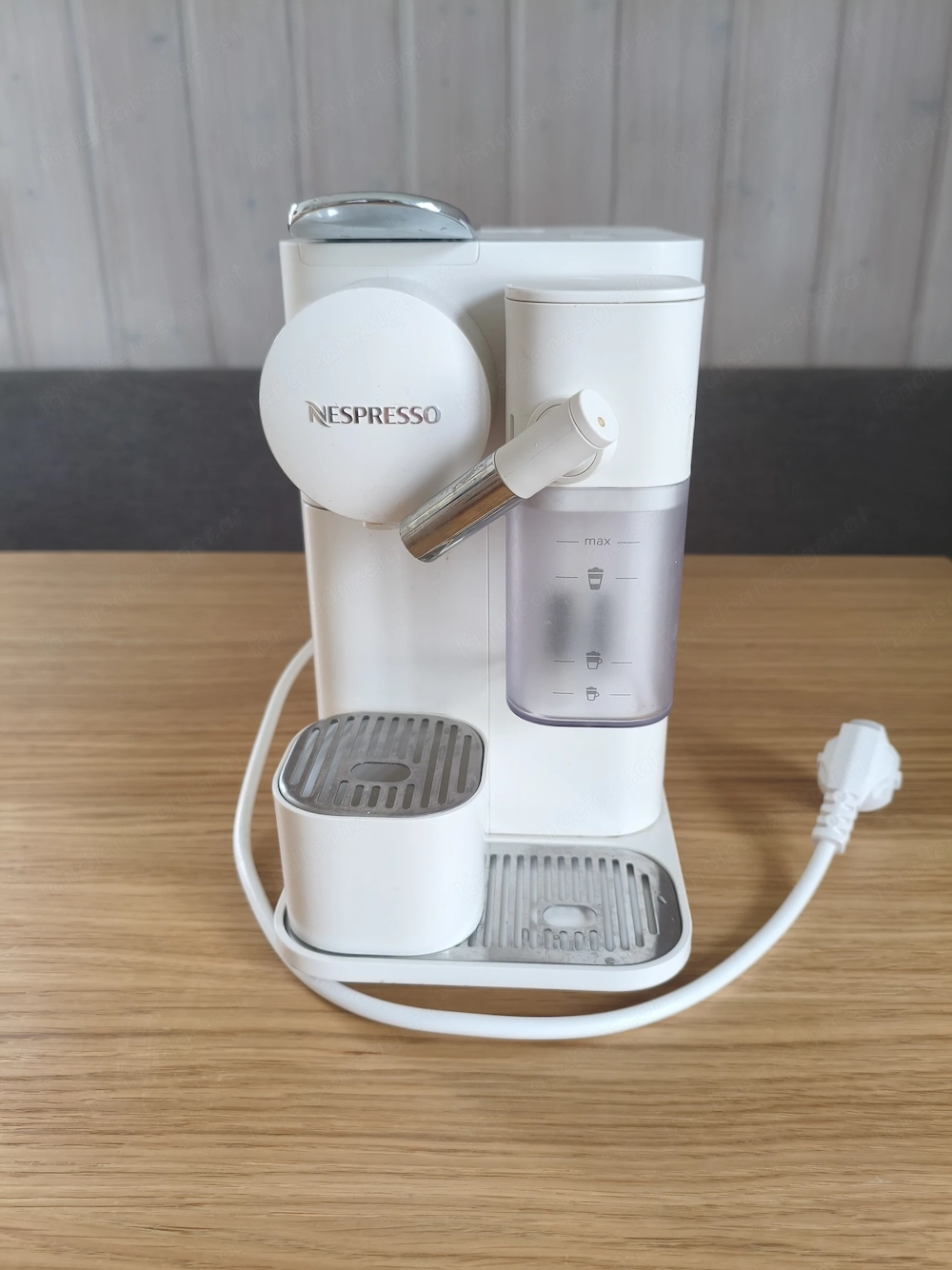 DE LONGHI EN510.W Lattissima One Evo Nespresso-Maschine Porzellan White