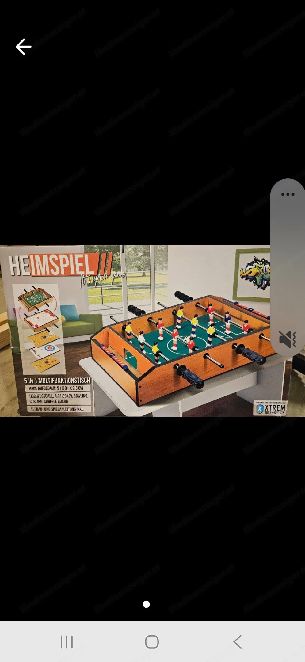 Tischfussball 