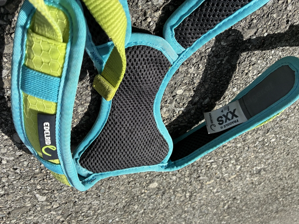 Edelrid Fraggle II Kinderklettergurt XXS (Farbe: Oasis Icemint)