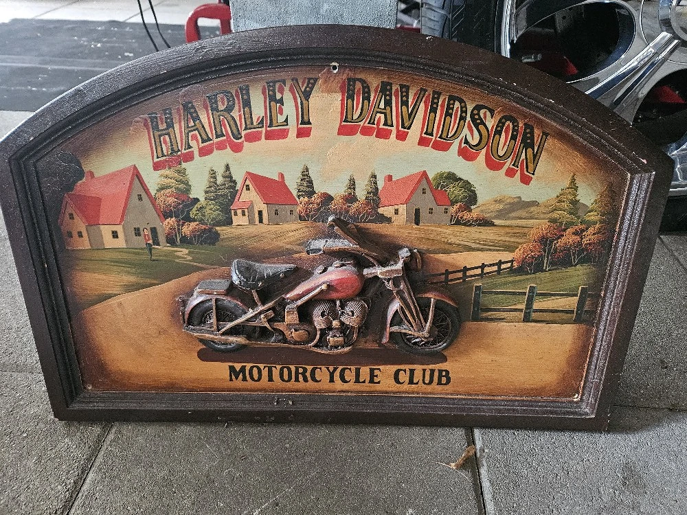Harley Deko Bild