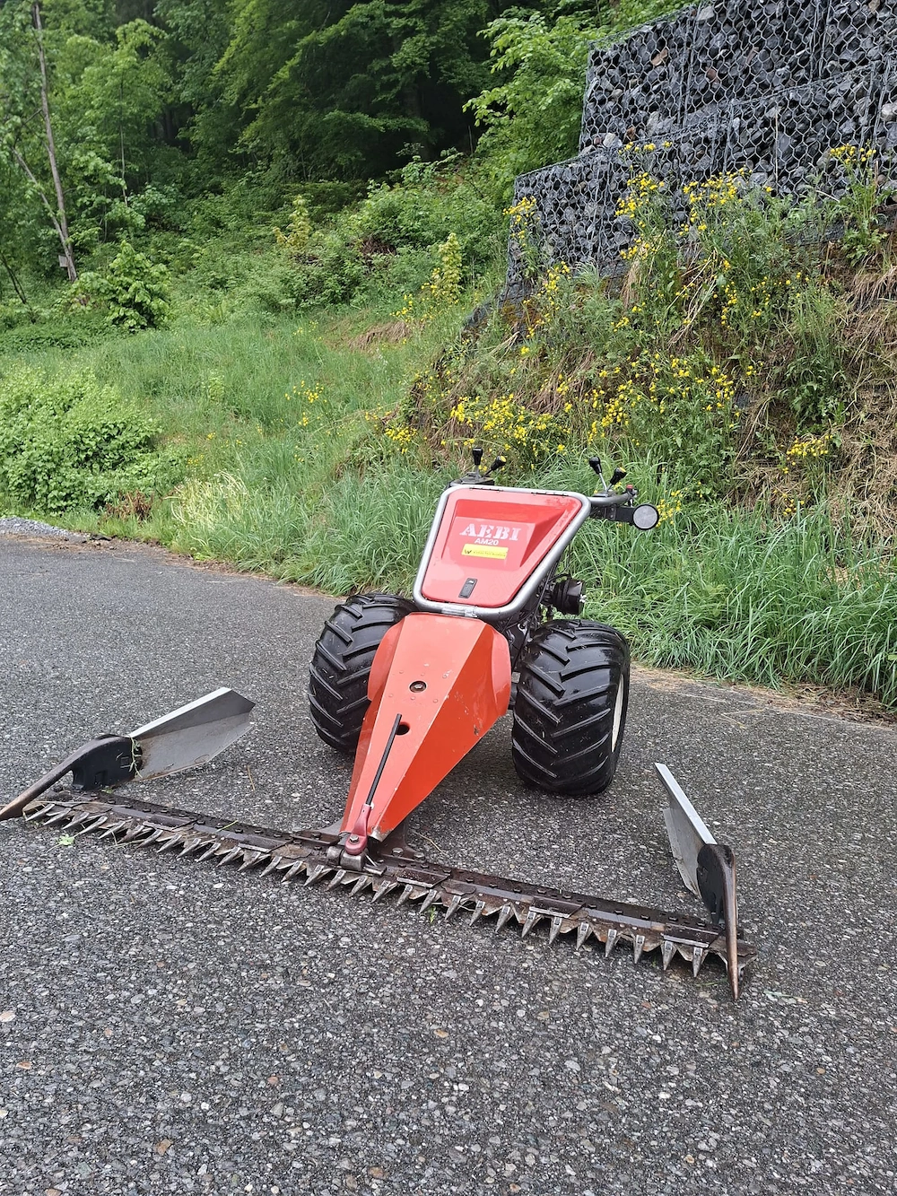 Mähmaschine Aebi AM20