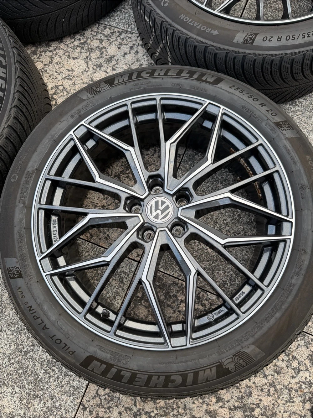 VW ID.4 Alufelgen auf Winterreifen