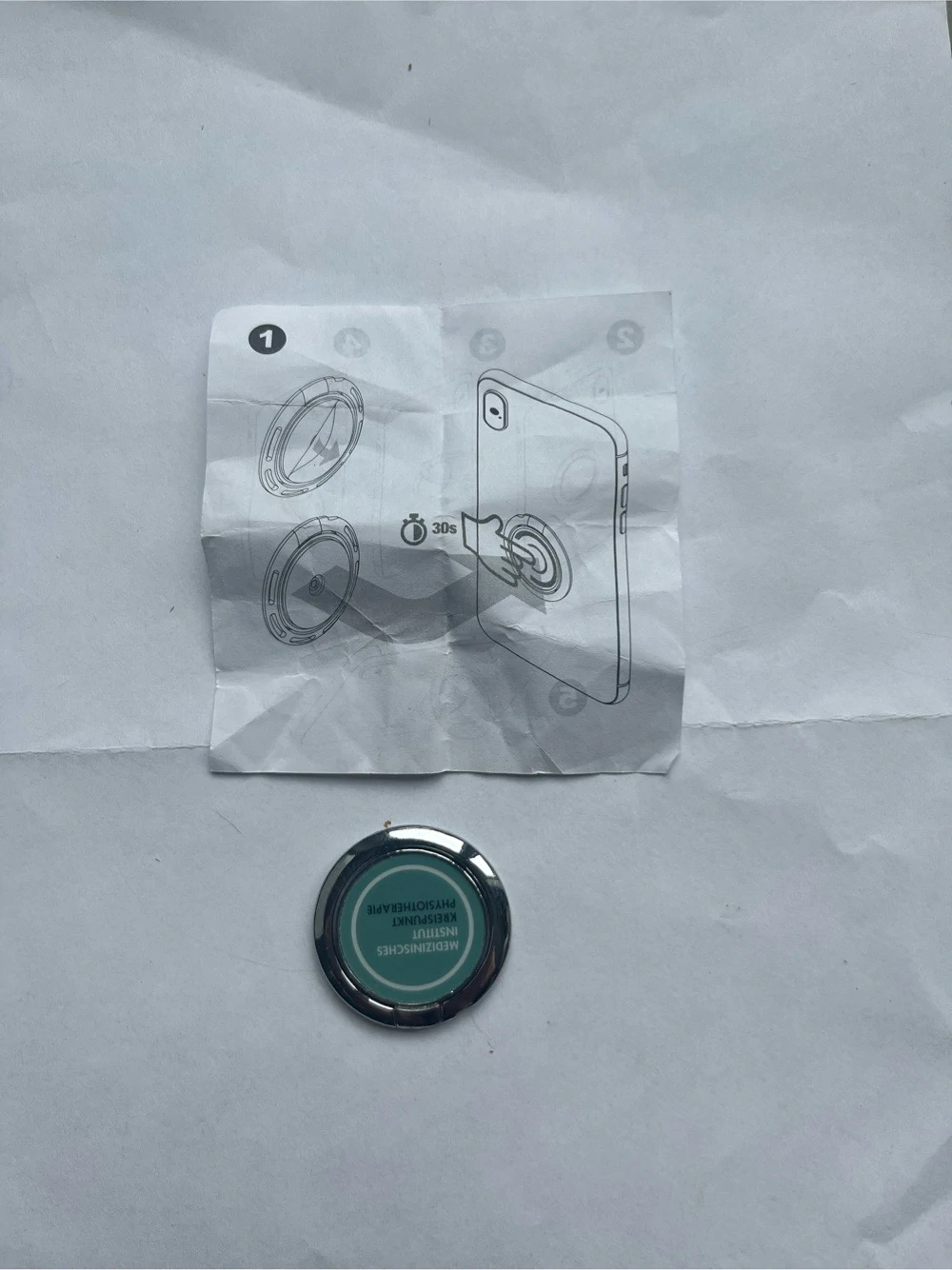 Handyhalterung zum Aufkleben auf die Rückseite