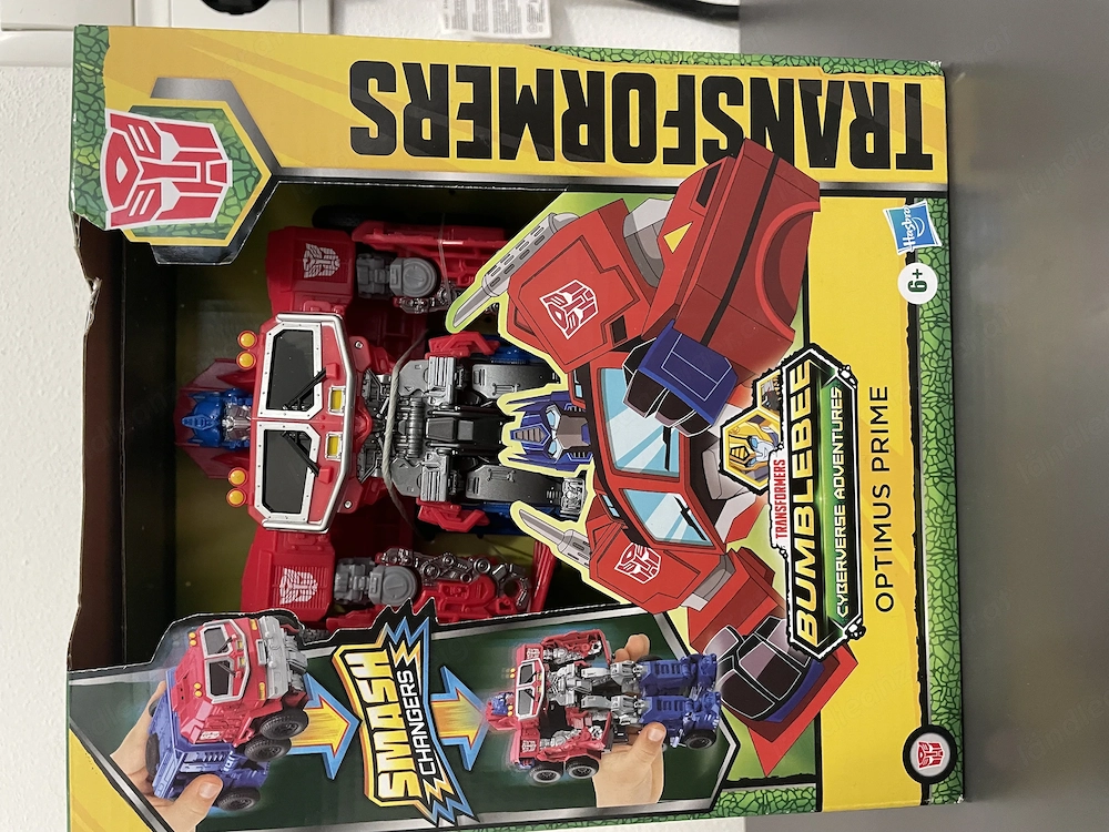 Transformers Smash Changers Optimus Prime - Cyberverse Adventures - NEU  OVP