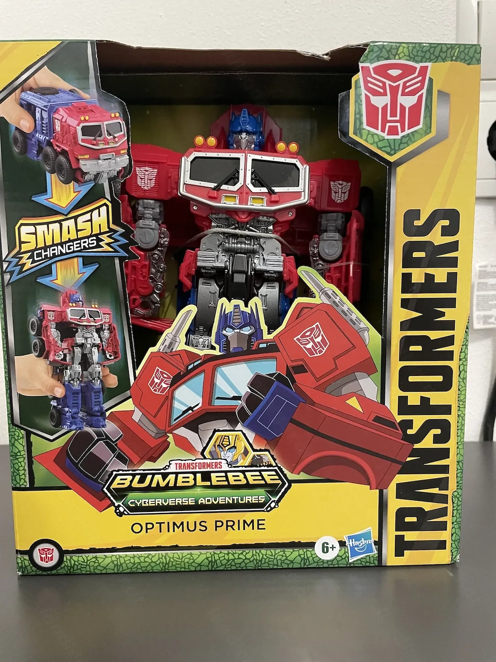 Transformers Smash Changers Optimus Prime - Cyberverse Adventures - NEU  OVP