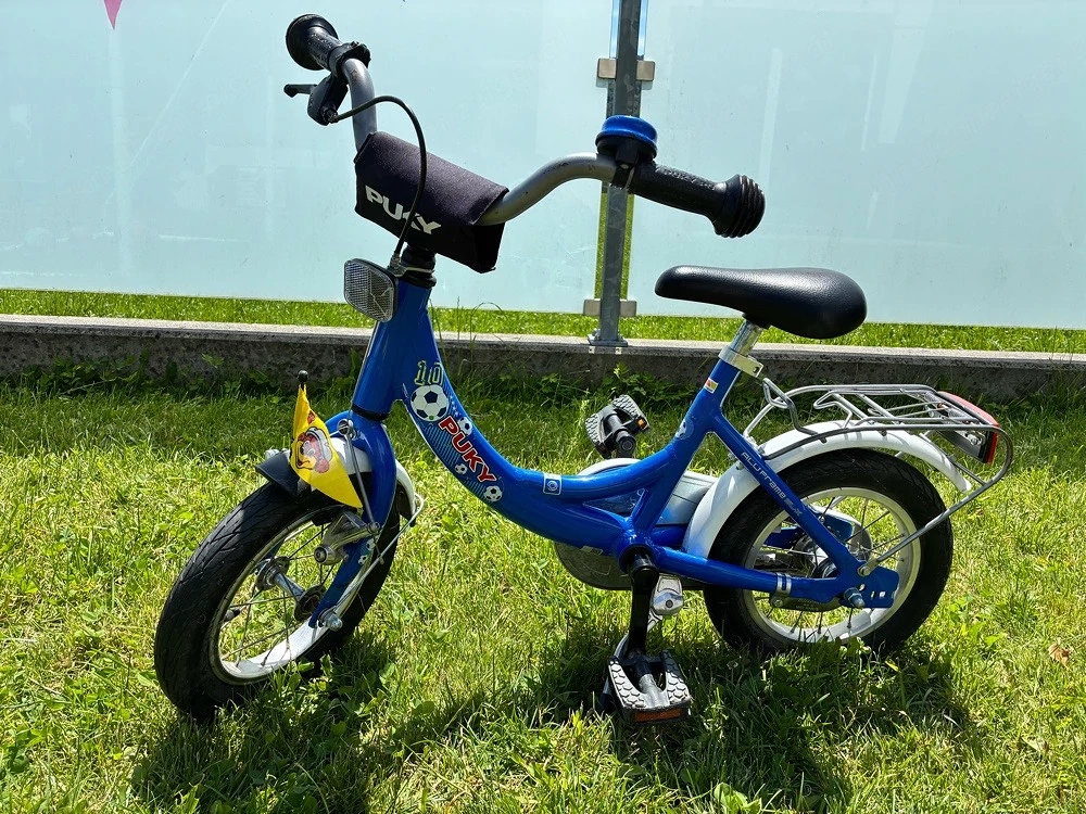 PUKY Kinderfahrrad 10 Zoll, Fußball Edition   leichtes Alu-Rad