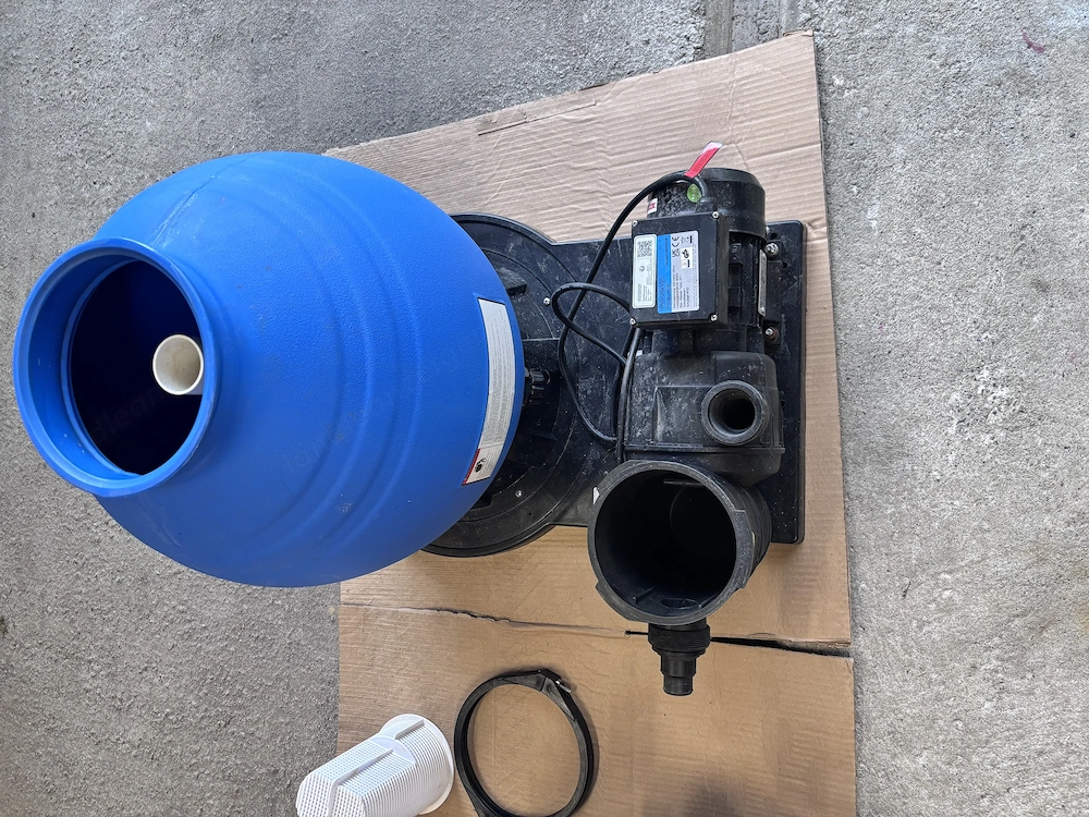 Poolpumpe Inklusive Filterballs für die Pumpe