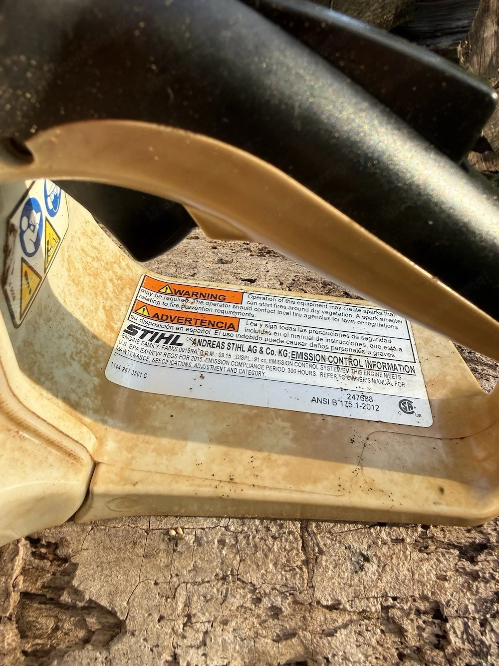 Stihl Ms661C magnum Profi Motorsäge