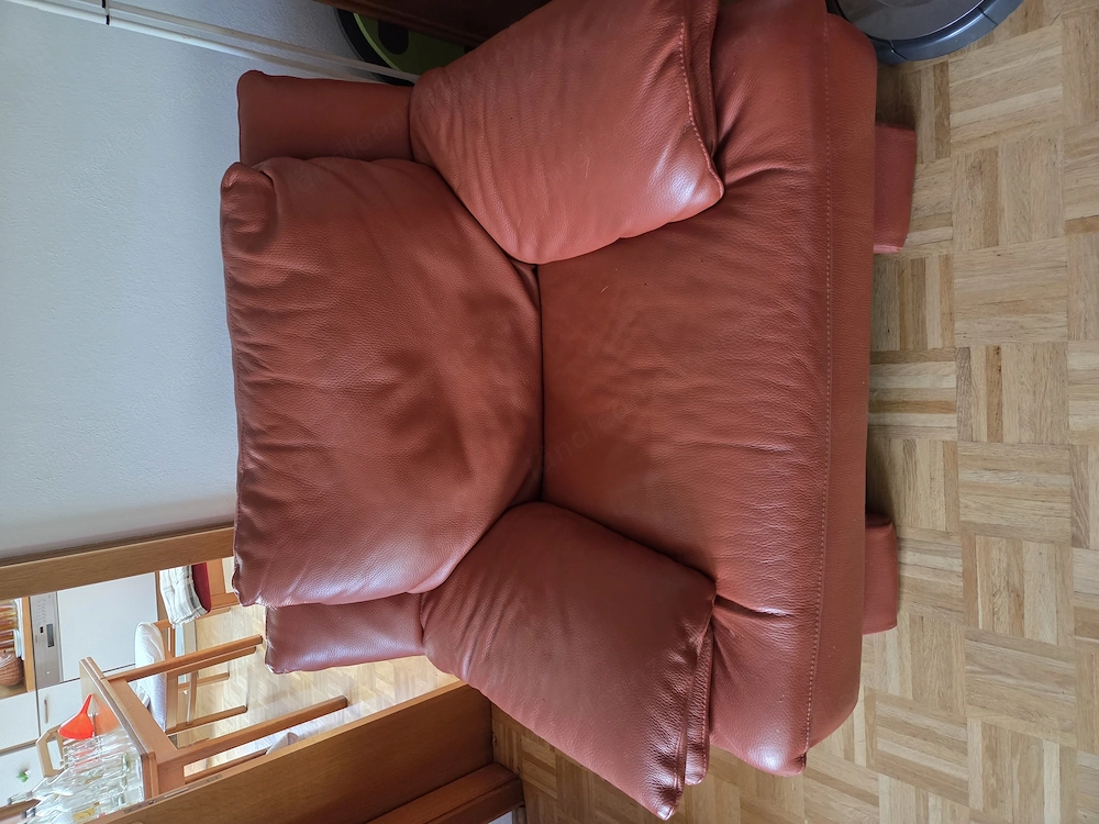 Leder Sitzgarnitur