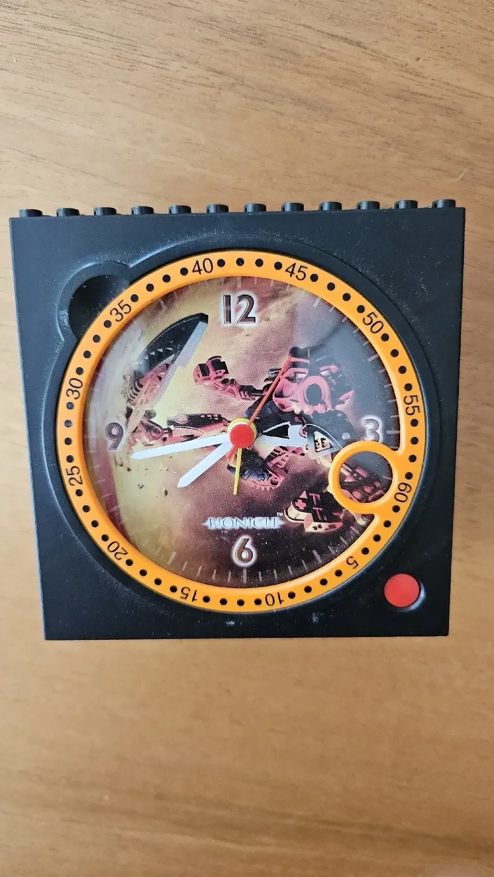 Lego Wecker Bionicle schwarz