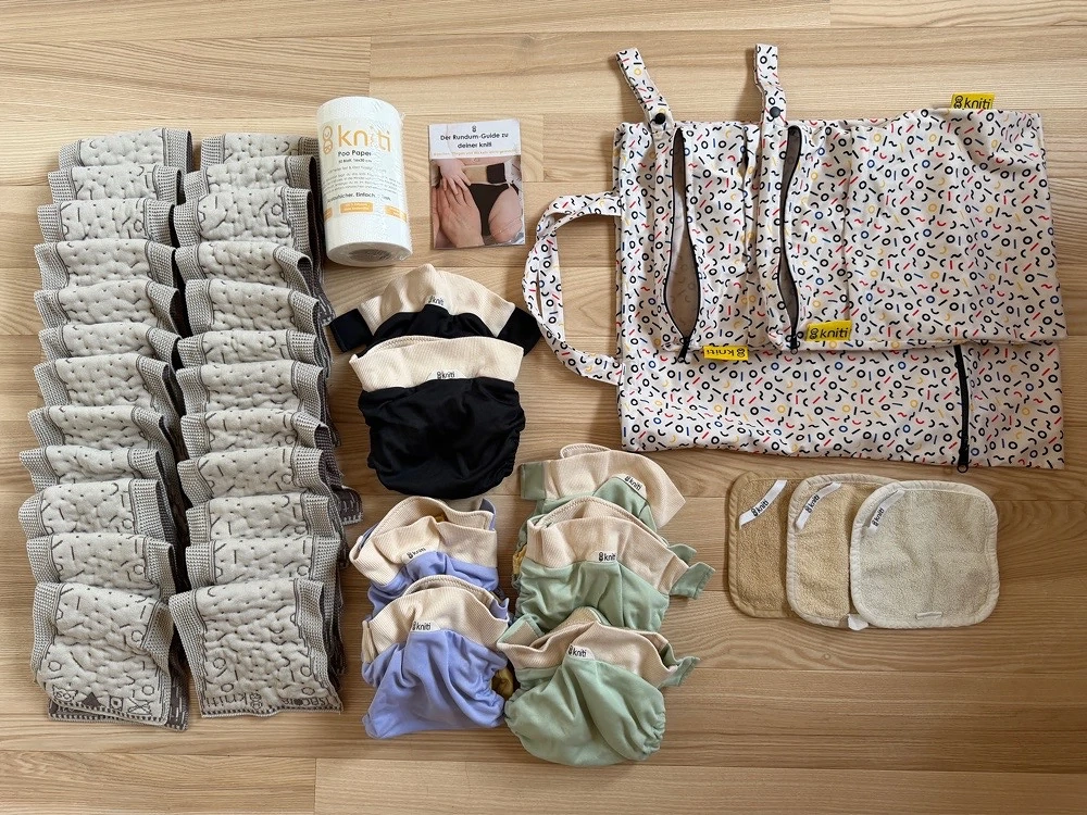 Kniti Stoffwindel Komplettpaket -set