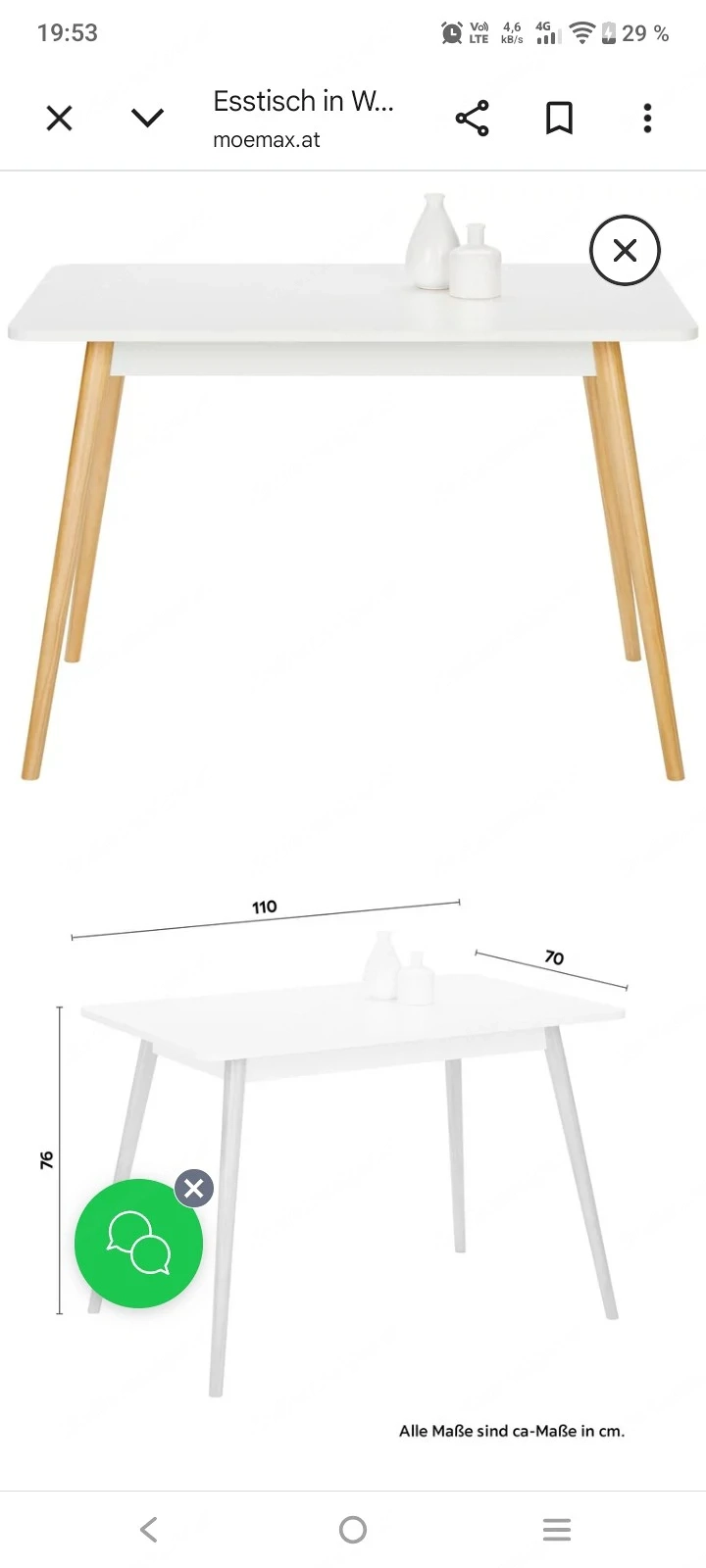 Tisch gebraucht