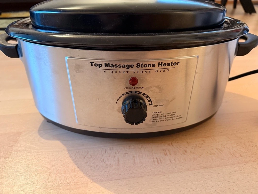 Hotstone - Massage Stone Heater 6 Quart   wenig benutzt