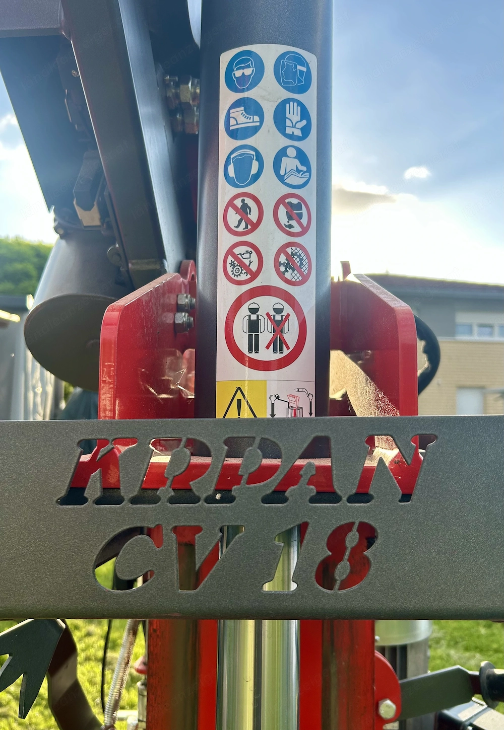 Holzspalter Krpan CV 18 EK Pro mit Funk-Seilwinde Top-Zustand