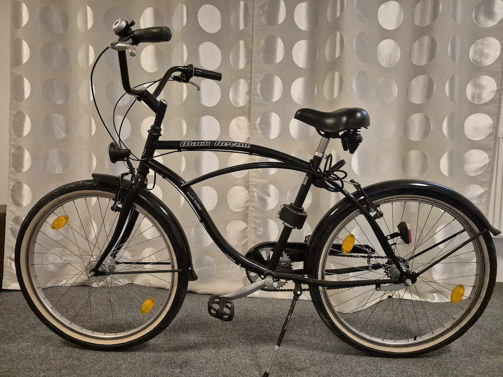 Schickes Cruiser- Citybike Black Revolt