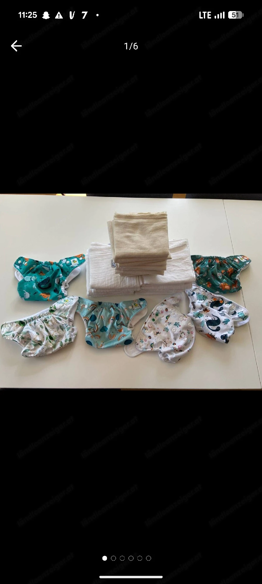 Stoffwindel Set Paket Konvolut Doodush NEU