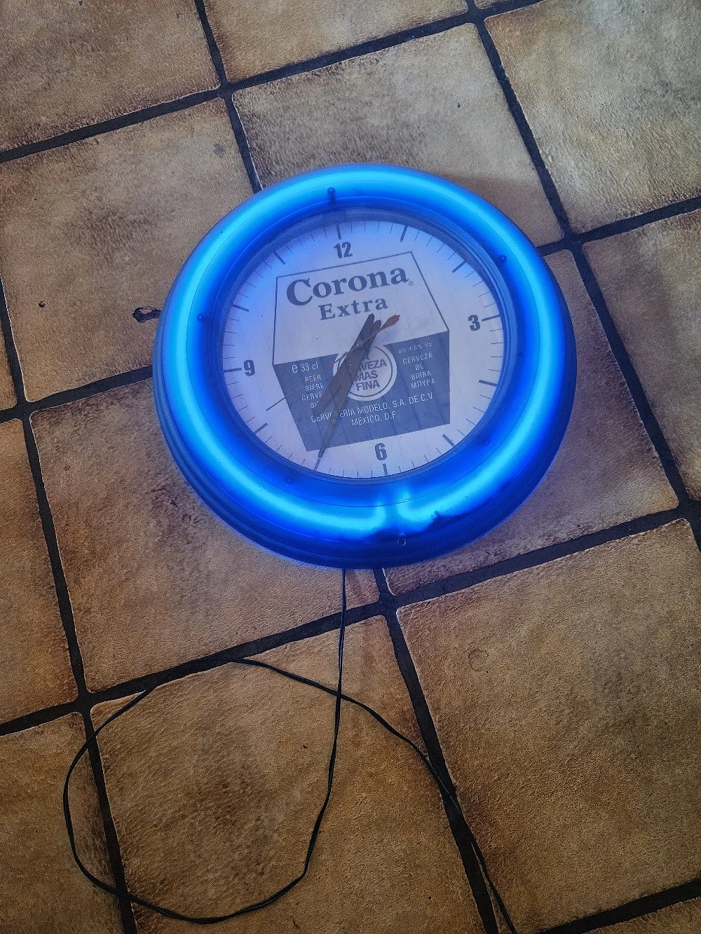 Uhr Deko Corona extra