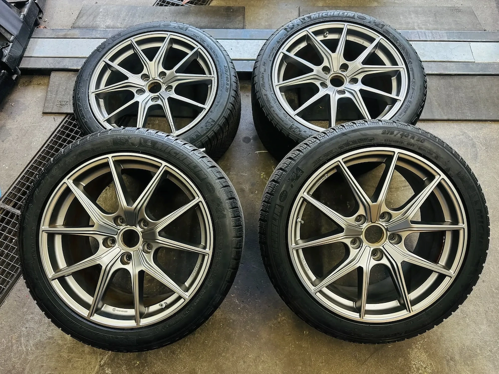 Brock B40 20 Zoll Ferric Grey Matt Porsche Panamera 971 Michelin