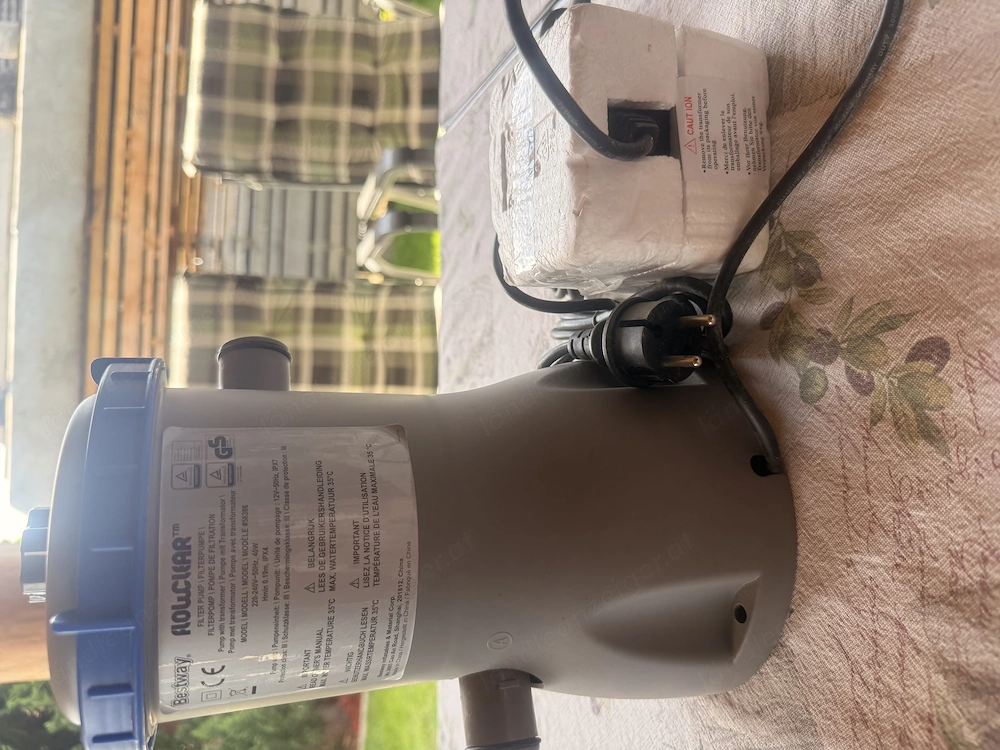 Verkaufe Pumpe Bestway Modell 58386