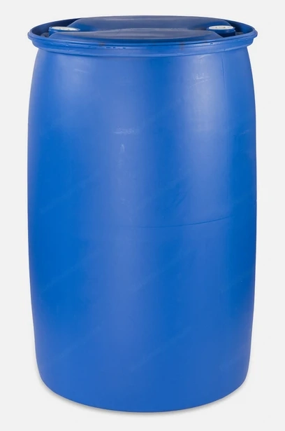 200 L Kunststofffass blau