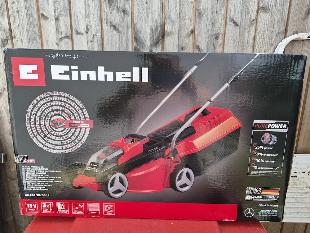 Einhell Akku Rasenmäher 