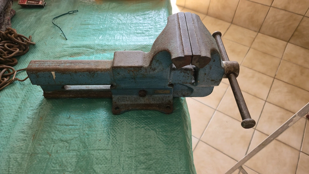 Gebrauchter Schraubstock