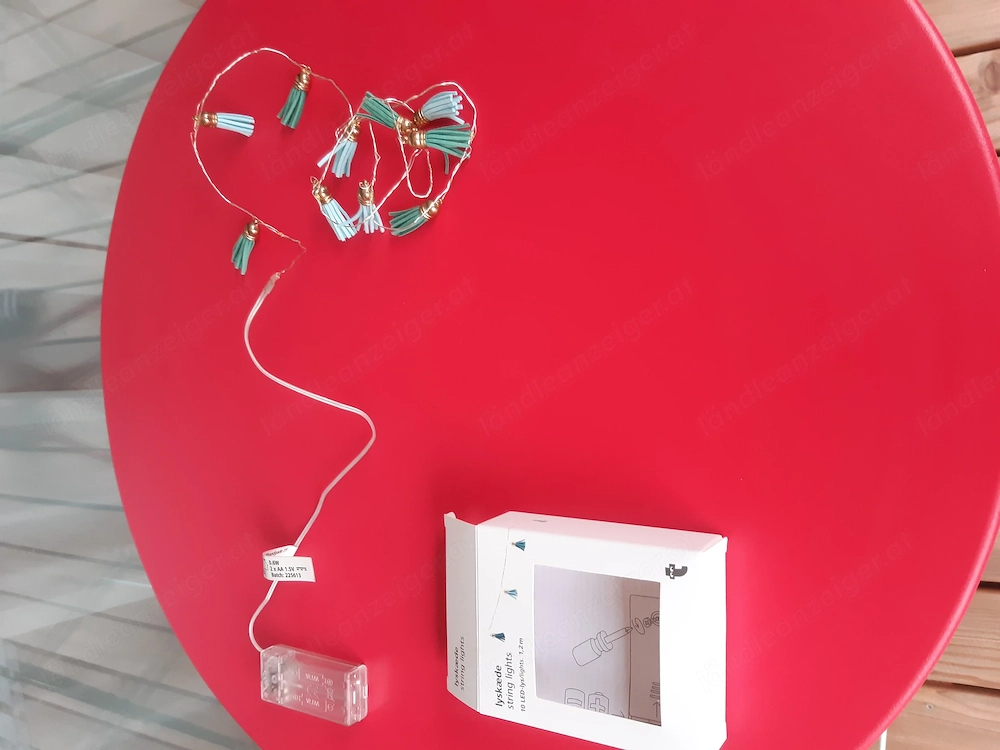 Lichterkette 10 LED-Leuchtmitteln